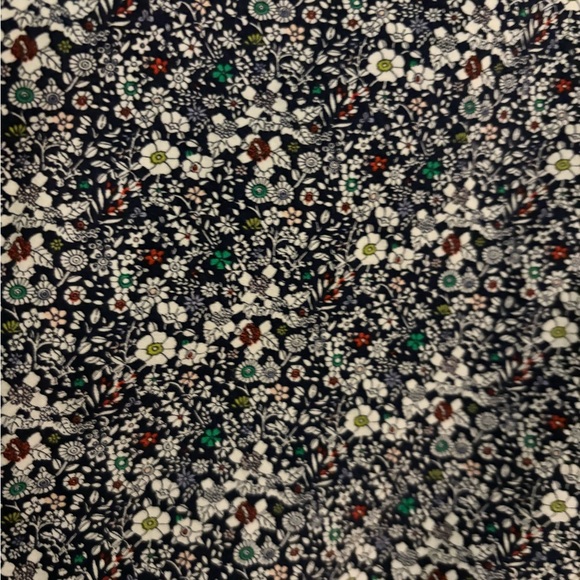 Denim & Flower Ricky Singh Mens Short Sleeve Floral Woven Button Down Shirt Sz M - Picture 6 of 8